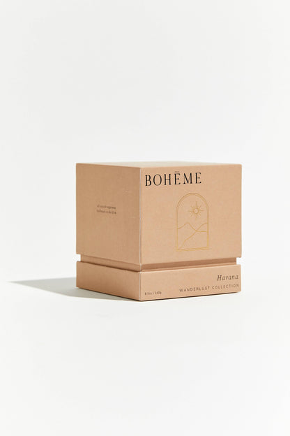 Havana Boheme Scented Soy Wax Candle