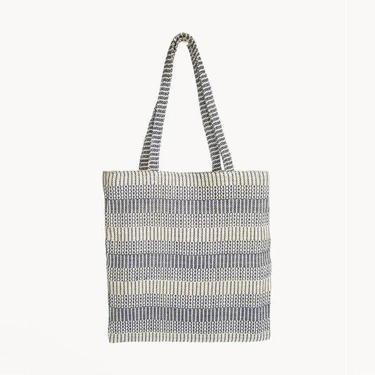Handwoven Dobi Daily Tote in Blue