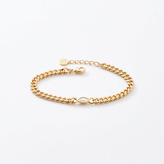 Cassia Curb Chain Bracelet